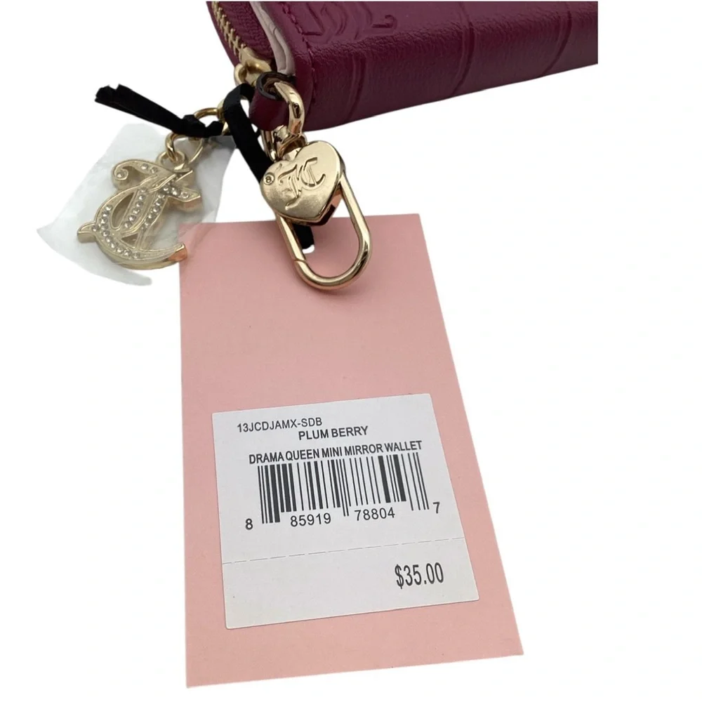 Juicy Couture Drama Queen Mirror Wallet (NWT)